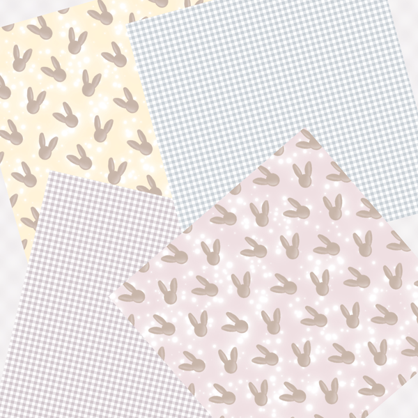 BUNNY KISSES || Papers Set