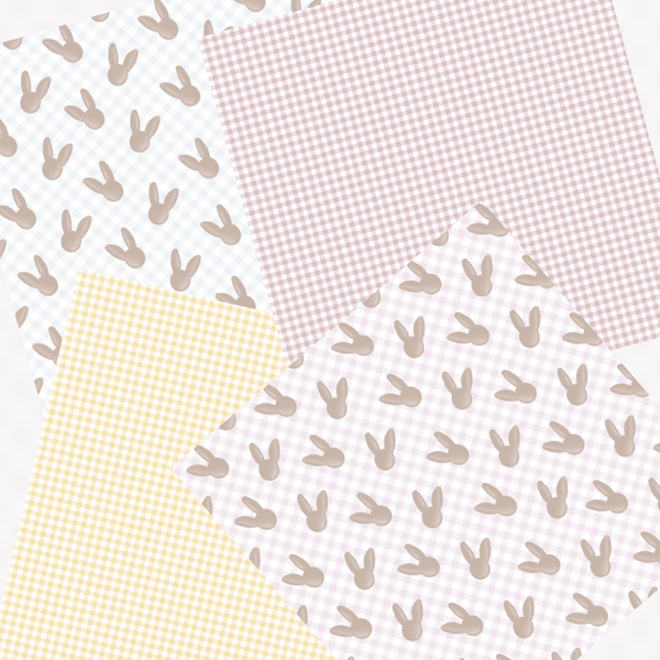 BUNNY KISSES || Papers Set