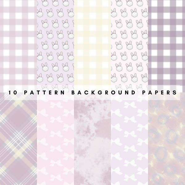 COTTON TAILS || Papers Set