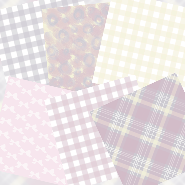 COTTON TAILS || Papers Set