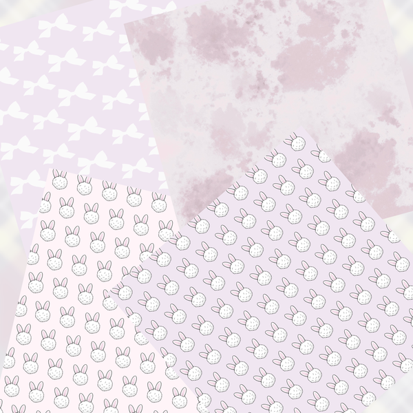 COTTON TAILS || Papers Set