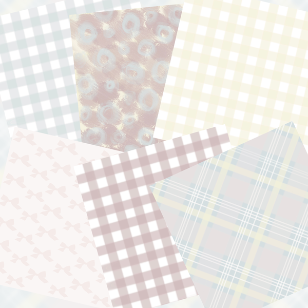 COTTON TAILS || Papers Set