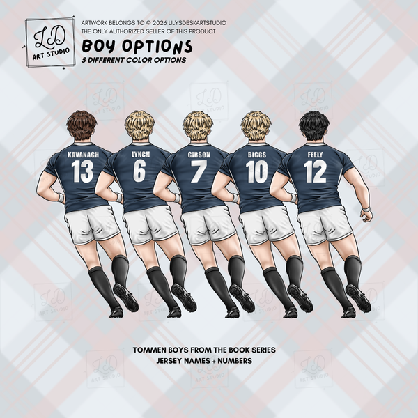 FOR KEEPS || Characters Additional Clipart Set