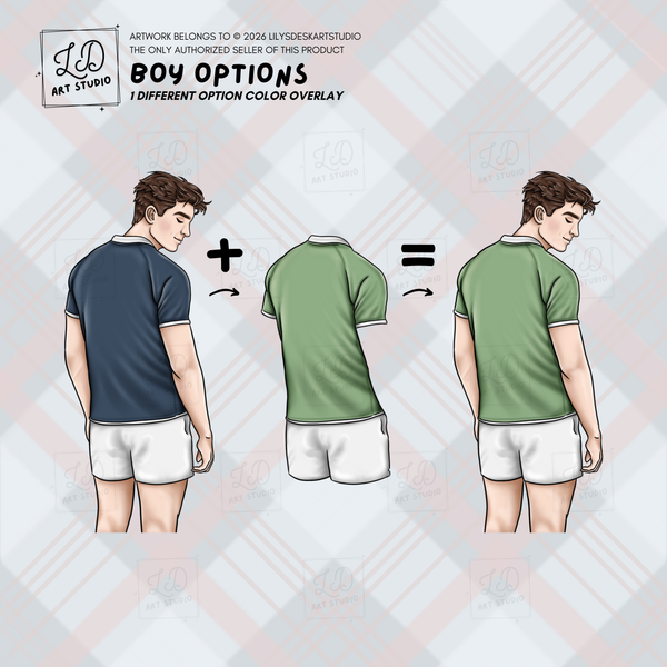 FOR KEEPS || Characters Additional Clipart Set
