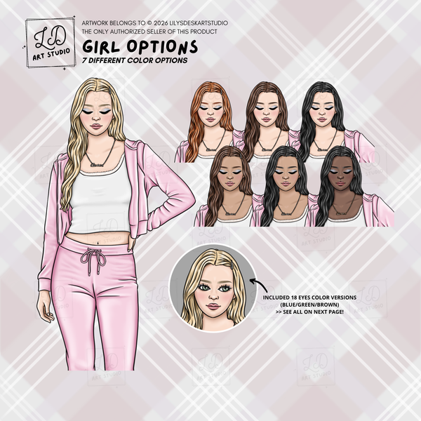SAVING YOU || Characters Additional Clipart Set