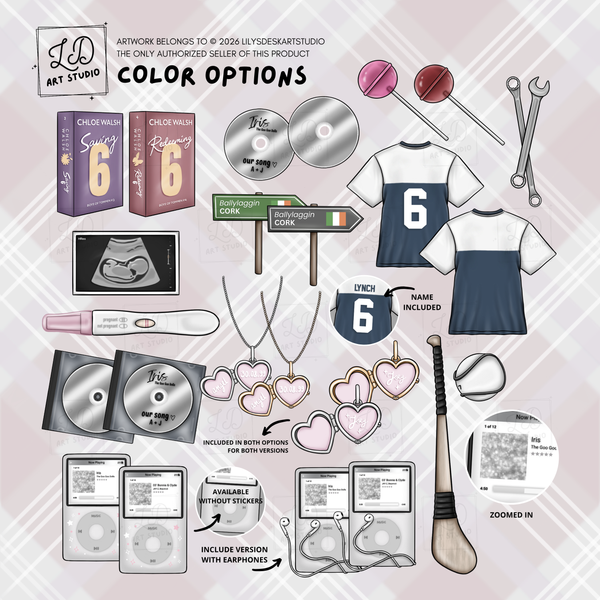 SAVING YOU || Characters Additional Clipart Set