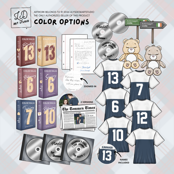 FOR KEEPS || Characters Additional Clipart Set