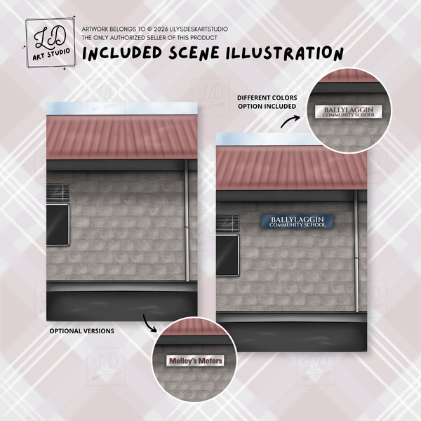 SAVING YOU || Characters Additional Clipart Set