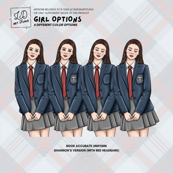 FOR KEEPS || Characters Additional Clipart Set