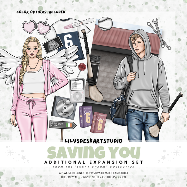 SAVING YOU || Characters Additional Clipart Set