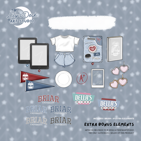 HOCKEY ROMANCE || Clipart Set