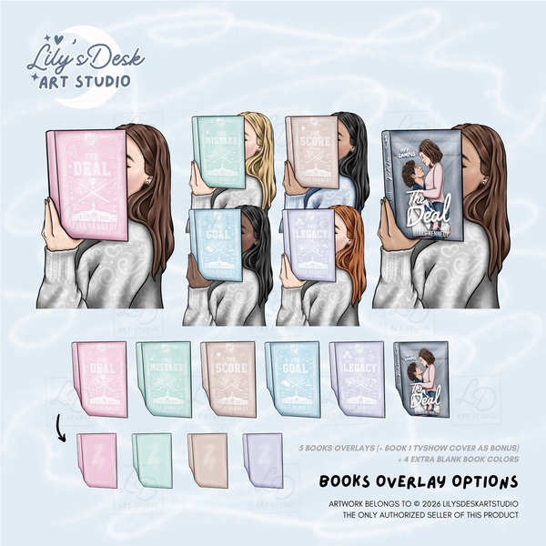 HOCKEY ROMANCE || Clipart Set