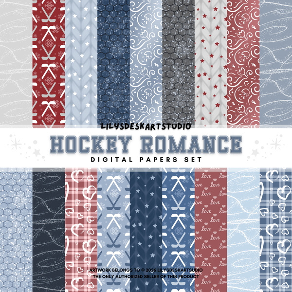 HOCKEY ROMANCE || Papers Set