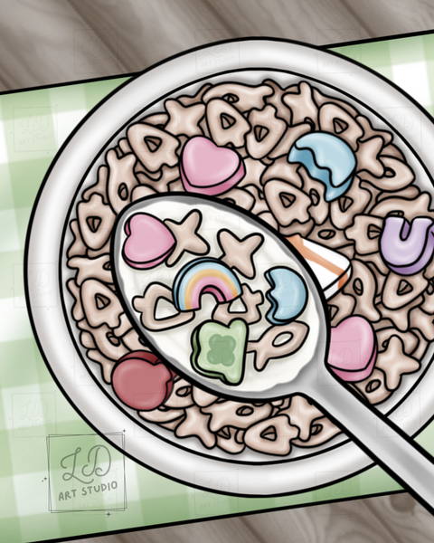 LUCKY CHARM || Clipart Set