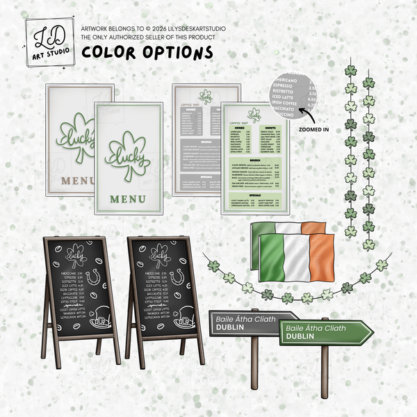 LUCKY CHARM || Clipart Set