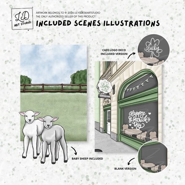 LUCKY CHARM || Clipart Set