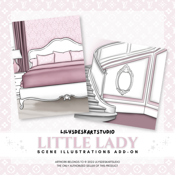 LITTLE LADY || Scene Illustrations