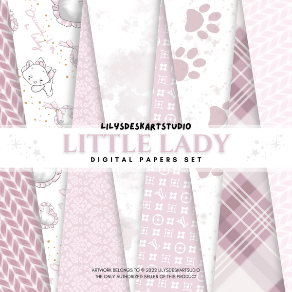LITTLE LADY || Paper Set