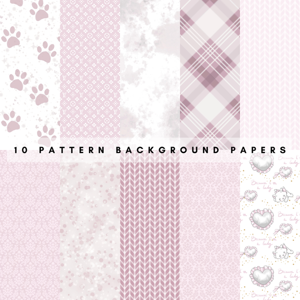LITTLE LADY || Paper Set