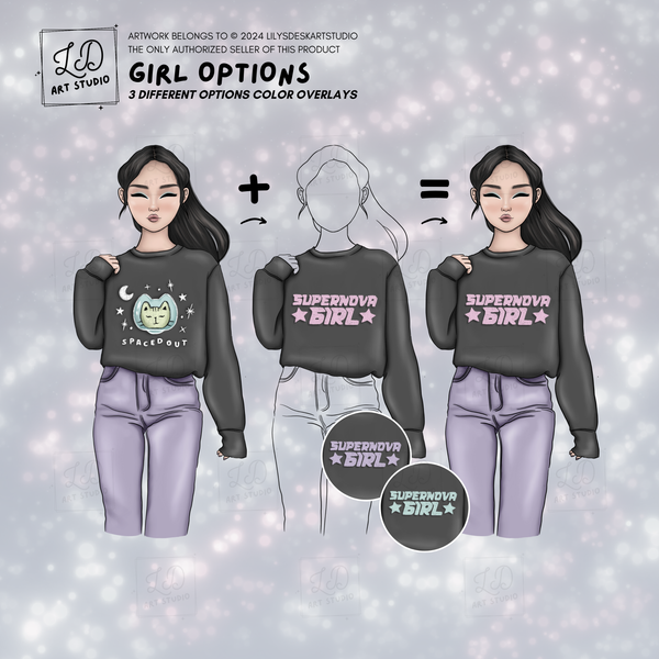 SPACED OUT || Clipart Set