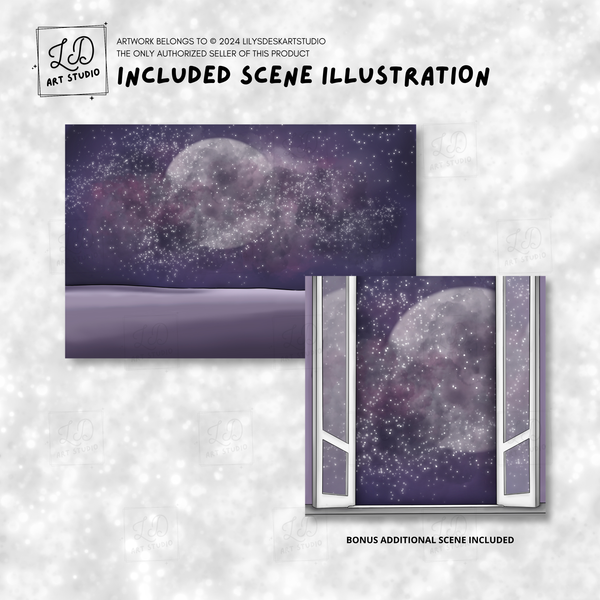 SPACED OUT || Clipart Set