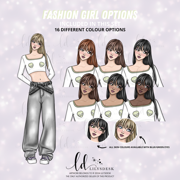 SPACED OUT || Fashion Girls Set