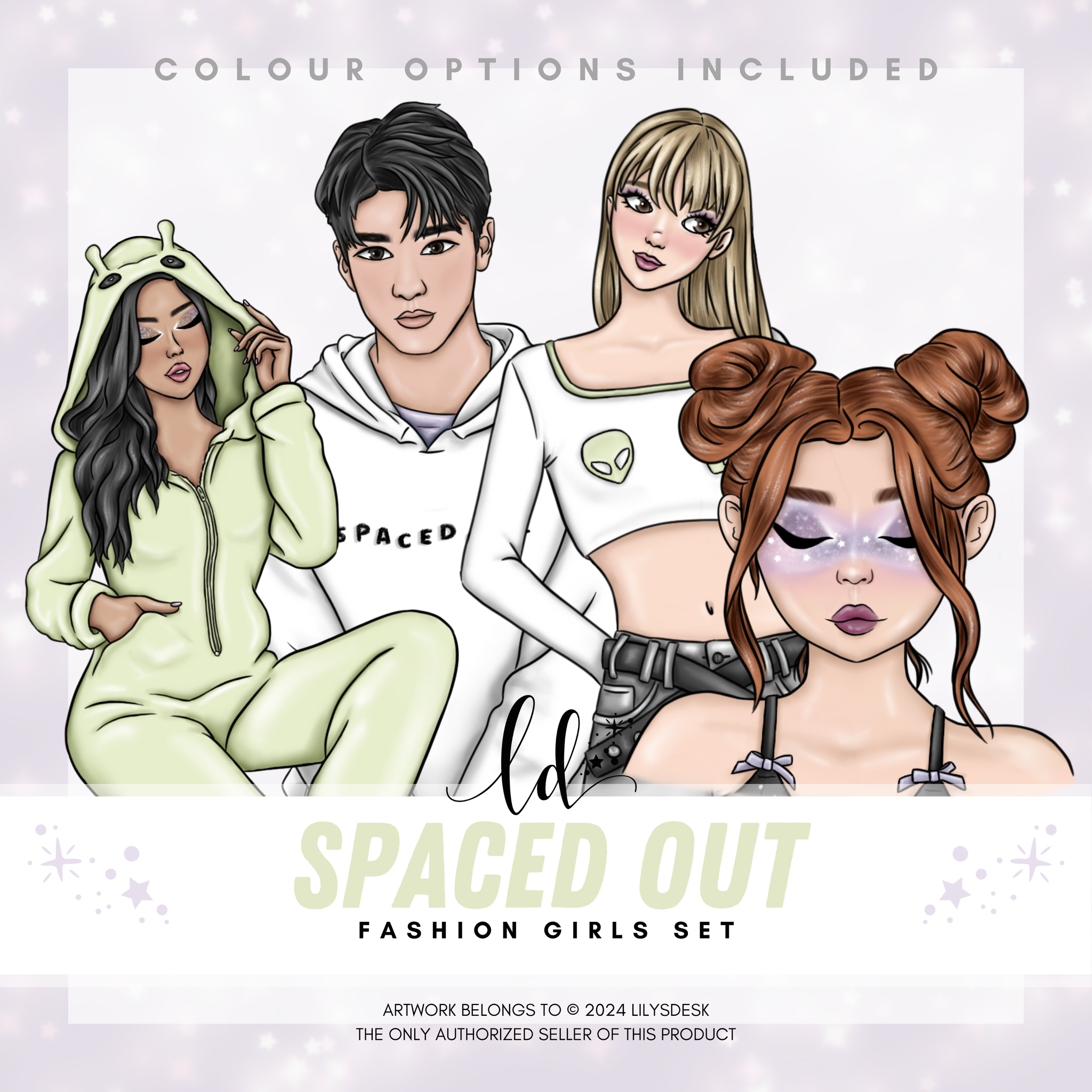 SPACED OUT || Fashion Girls Set