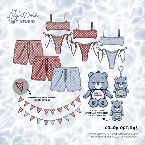 STARS & STRIPES || Additional Expansion Clipart Set