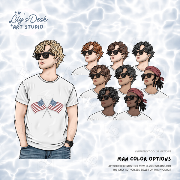 STARS & STRIPES || Additional Expansion Clipart Set