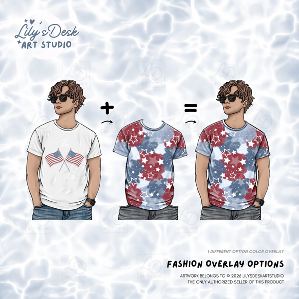 STARS & STRIPES || Additional Expansion Clipart Set