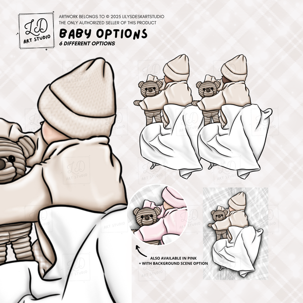 TEDDY BEAR || Additional Baby Set