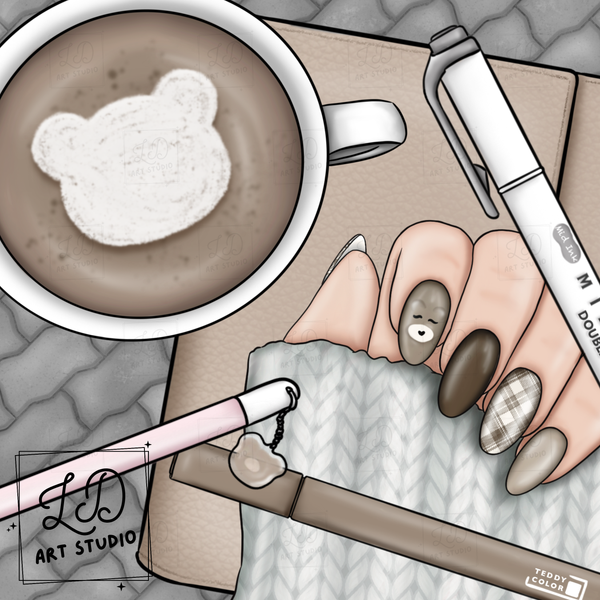TEDDY BEAR || Clipart Set