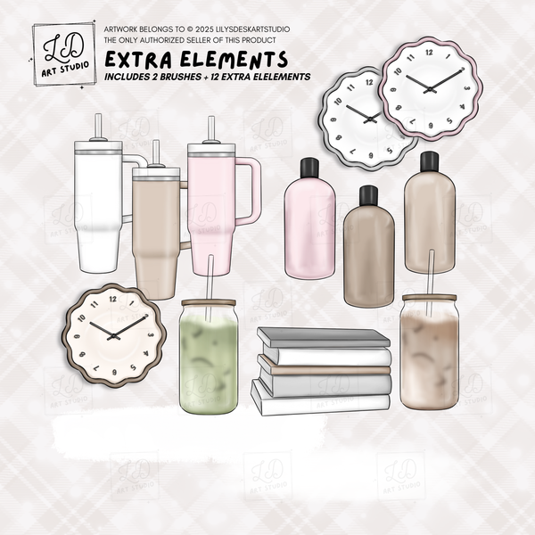 TEDDY BEAR || Clipart Set