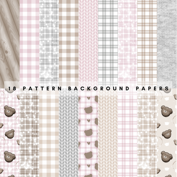 TEDDY BEAR || Paper Set