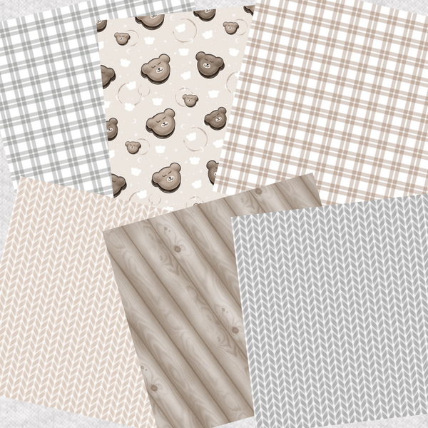 TEDDY BEAR || Paper Set