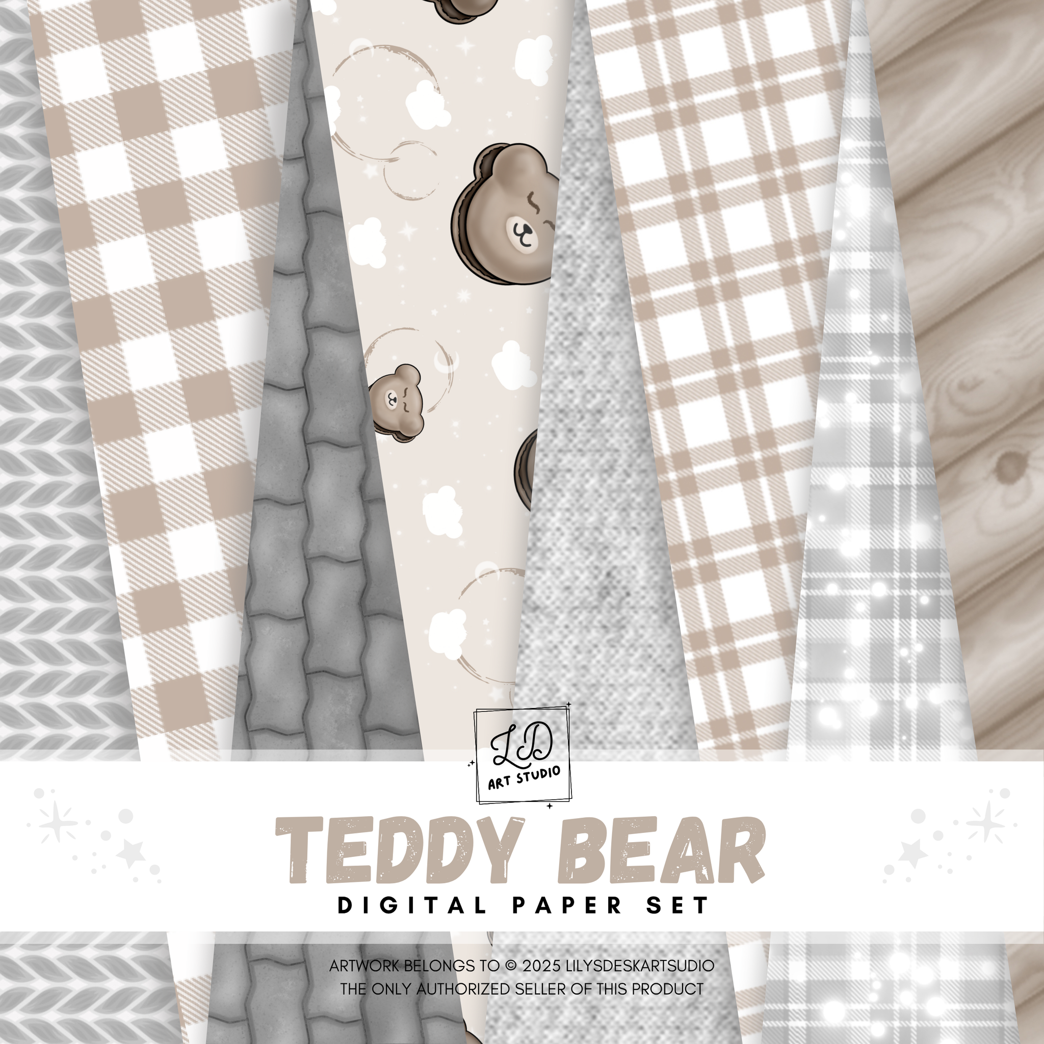 TEDDY BEAR || Paper Set