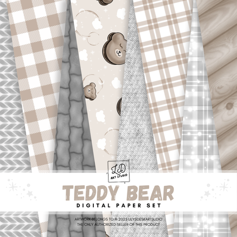 TEDDY BEAR || Paper Set