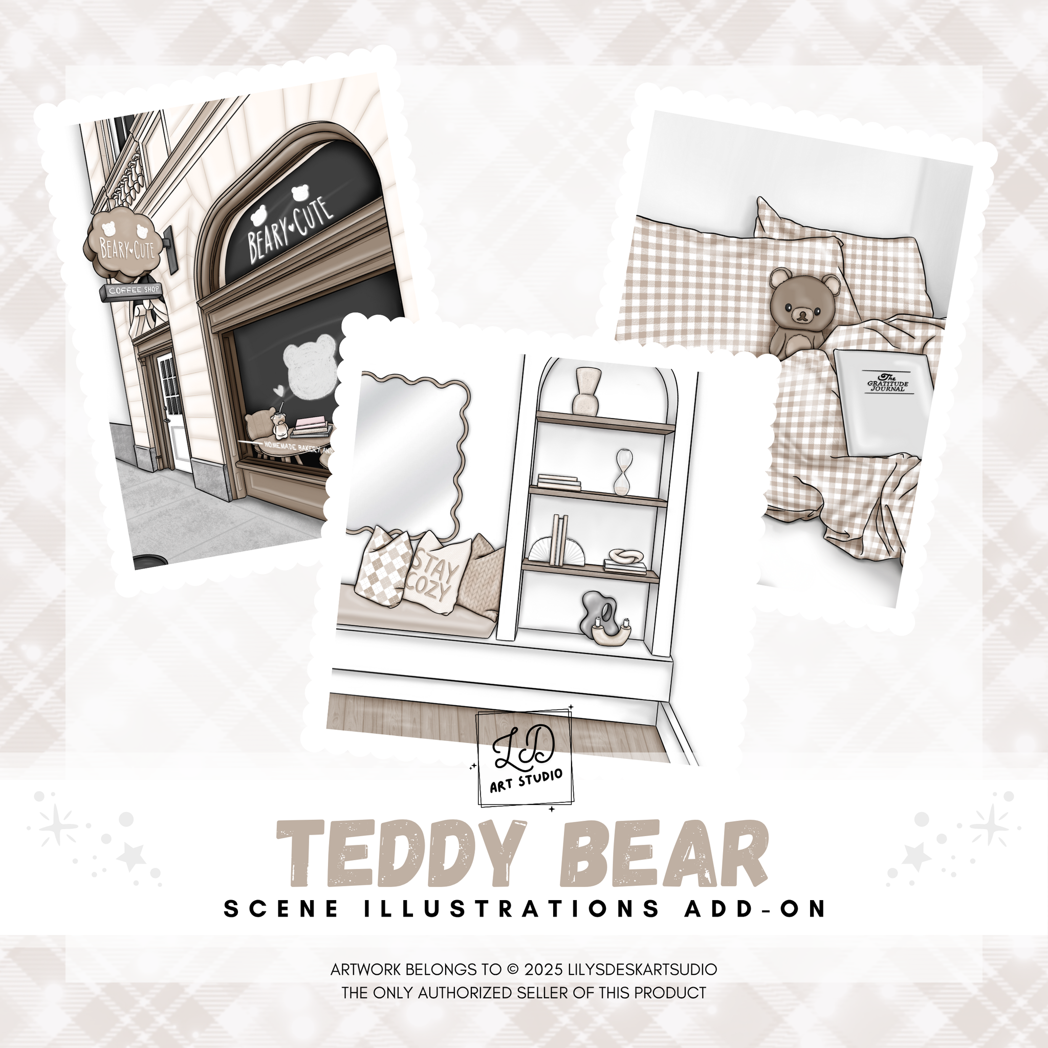 TEDDY BEAR || Scene Illustrations