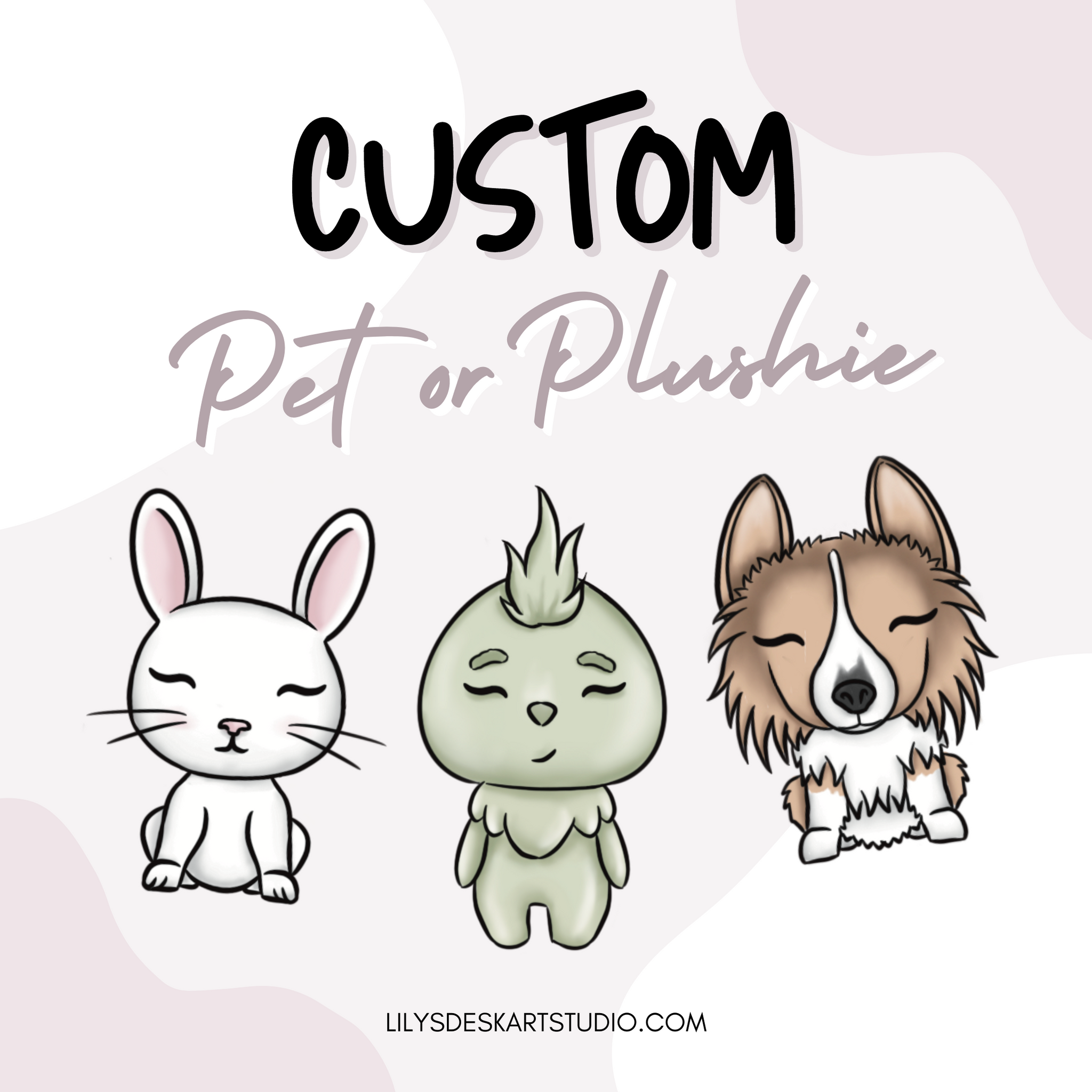 Custom Pet/Plushie Doodle