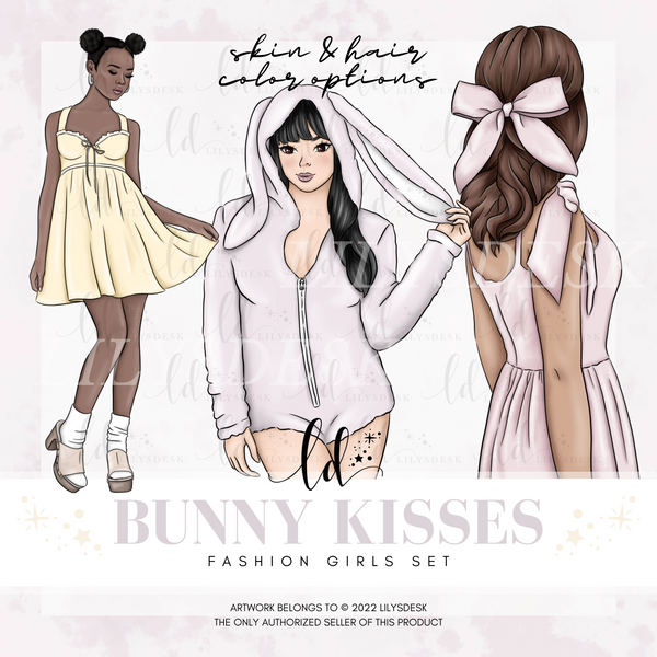 BUNNY KISSES || Fashion Girls Set