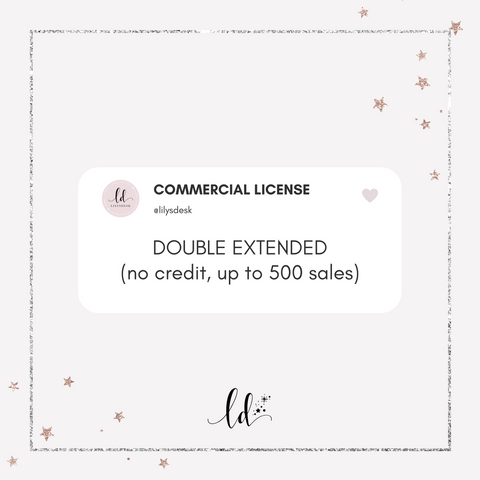 Double Extended Commercial License