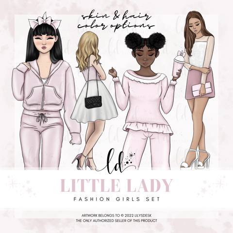 LITTLE LADY || Fashion Girls Set