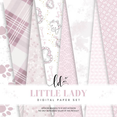 LITTLE LADY || Paper Set