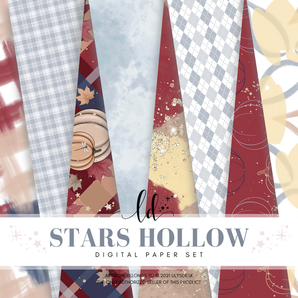 STARS HOLLOW || Paper Set