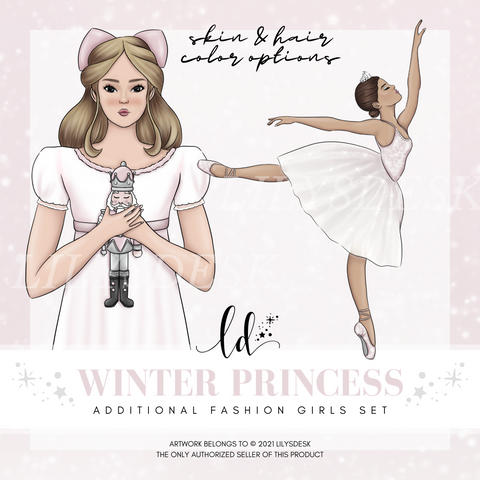 WINTER PRINCESS || Additional Fashion Girls Set