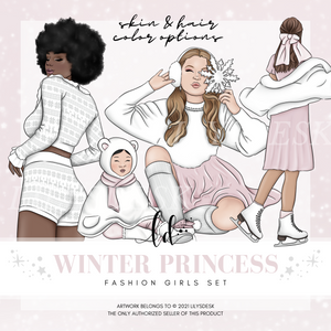 WINTER PRINCESS || Fashion Girls Set
